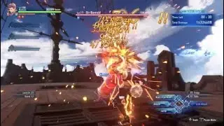 Granblue Fantasy: Relink - Rackam 60sec Score attack, no aerial shotgun, no GC (29mil)