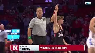 133 lbs: NC's Ethan Oakley vs. Nebraska's Jacob Van Dee | Nebraska Wrestling
