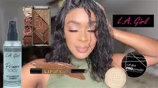 FULL FACE USING ONLY L.A GIRL | Emmerly Tinglin