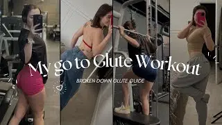 ULTIMATE GLUTE GUIDE | My Go-To Workout for Glute Growth 🍑
