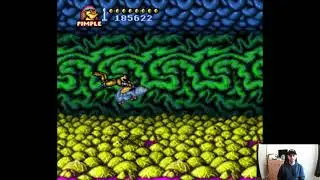 Battletoads In Battlemaniacs Turbo Tunnel Challenge, Fails and a Win (Commentary)
