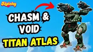 WR Test Server - New Titan ATLAS + Weapons CHASM & VOID | War Robots Gameplay