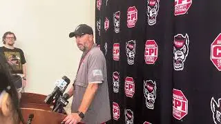 NC State QB coach Kurt Roper discusses MJ Morris, Wolfpack offense
