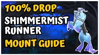 How to get the Shimmermist Runner Guide FAST Maze Mount | Easy Shadowlands Mount | World Of Warcraft