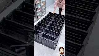 Foldable Shoe Rack Cabinets Save Space and Organize Shoes Fast #shorts
