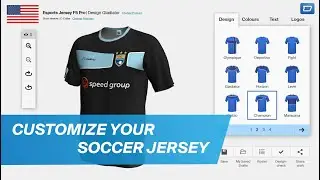 Soccer Jersey Design: How to design your own soccer jersey with the owayo 3D-Designer