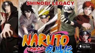 Shinobi Legacy Gameplay - iOS Release Naruto RPG Game iOS