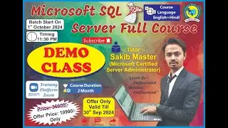 MASTER SQL Server in 2024 with This Proven Full Course! @sakibmaster  #sql #sqlserver