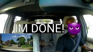 Водитель Lyft не потерпит хамства от наглого пассажира.