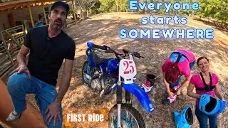 FIRST RIDE — Jaymeey vs. the New Dirt Bike 😅