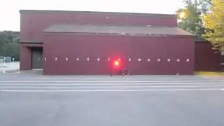 MaxPatrol-600 Police Bike Patrol Light at dusk