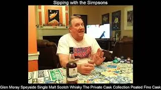 SWTS Glen Moray Speyside Single Malt Scotch Whisky The Private Cask Collection Peated Fino Cask