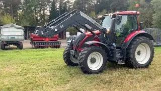 K&ouml;p Traktor Valtra N154E Active med lastare p&aring; Klaravik