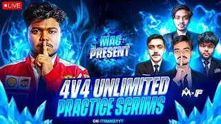 (LAST) MAC PRESENT 4V4 PRACTICE MATCHES 🥂GBM,MJX,SRB,AOW - ITSMIKEYT #freefirelive