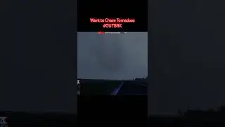 Chase Tornadoes in #outbrk simulator #shorts #stormchasing #simulator #gaming #weather