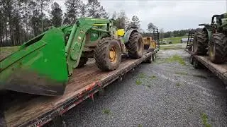 How to Pile up Poultry Litter With KMC Windrower, Along With Landall Blade! Do it BIG, or Go Home!