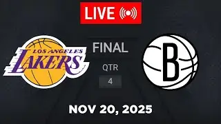 NBA LIVE! Los Angeles Lakers vs Brooklyn Nets | November 20, 2025 | 2025 NBA Season Live (2K)
