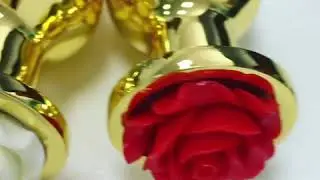 Rose analplug