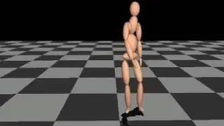 Asymmetrical Male Dancer