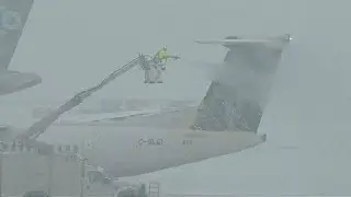 'Thundersnow' wreaks havoc in northeastern USA