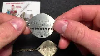 Review Of The Reproduction WW2 Belgian ID Bracelet By La Petite Piece