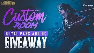 PUBG MOBILE CASH PRIZE CUSTOM ROOMS LIVE  WITH PIRU GAMER