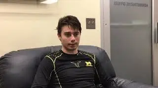 U-M defenseman Quinn Hughes on chemistry, improvements