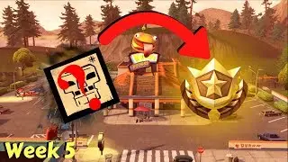 HIDDEN TREASURE LOCATION Week 5 (Follow the treasure map found in Greasy Grove)