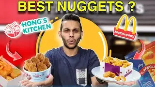 Hongs Kitchen vs Mcdonalds vs Burger King Chicken Nuggets | Can They Compete ? | NomBom