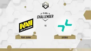 [UA] Navi Junior vs pvision | bo3 | ESL Challenger League | cast by @stariy_cast