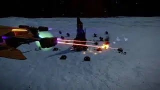 CMDR Exania - JTT Sledge Carpetbombing test - large+++ [high security] planetary facility