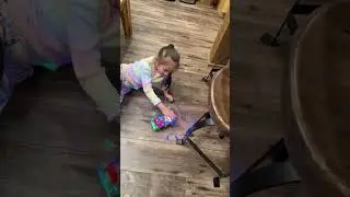 Jilana's New Electric Transparent Gear Train Toy 🚂✨ Satisfying Toy with Lights & Music #shorts #toys