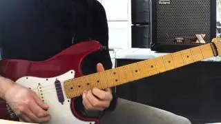 Guitar Solo Hotel California   The Eagles   Slow tempo