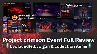 Project Crimson Event Full Review |GAMING DIKKA| Next  big event in free fire with free rewards.