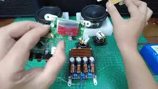 #diy#diyspeaker Combo 2.0 gấu v&agrave; ngon nhất ph&acirc;n kh&uacute;c l&agrave; đ&acirc;y Sonos 4inch gọi t&ecirc;n 😉😉😉