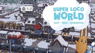 Training to Be the Best Conductor! Super Loco World! Tiny Teams 2025