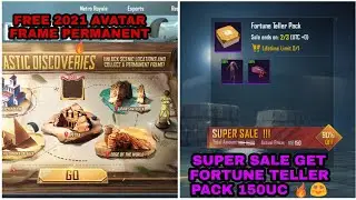 PUBG MOBILE NEW EVENT IN LIBYA SERVER GET FREE PERMANENT 2021 AVATAR FRAME & SUPER SALE FORTUNE PACK