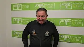 Wayne Carter - Post Match v Hayes & Yeading (home) 