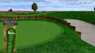 Golden Tee Great Shot on Dusty Bend!