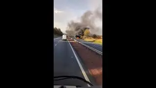 Car bursts into flames on M8 forcing motorway to shut #Glasgow #Edinburgh #News