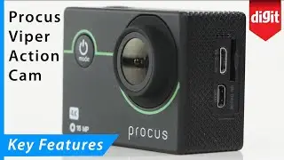Procus Viper action cam Key Features