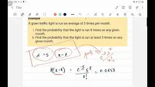 Poisson Distribution | Statistics      #statistics #inferentialstatistics #distributions