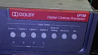 DOLBY CP 750   7.1 ch Digital Cinema Processor from DOLBY 🔥🔥🔥🔥