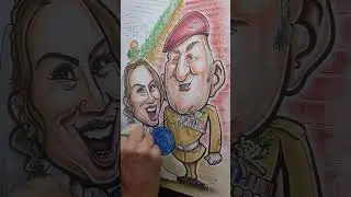 A caricature gift from the Best Man #shorts