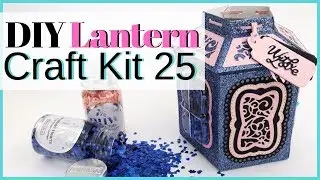 DIY Octagon Lantern Box - Tonic Studios Craft Kit 25