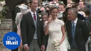 Royals and celebrities attend the wedding of Pippa Middleton. - Daily Mail