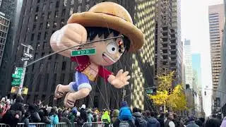 Straw Hat at  #macysthanksgivingdayparade 2025 #manhattan #nyc #strawhat 