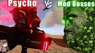Psycho, Supreme Warchief VS Mod Bosses| ARK Mod Battle Ep.121