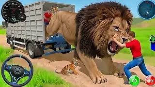 Animal Cargo Truck Driving Game 3D - Animal Transport Cargo Truck 2024 - Android Gameplay