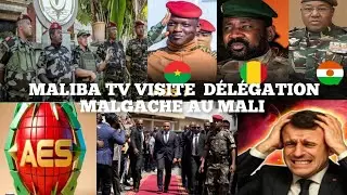 MALIBA TV: BONNE NOUVELLE BIENT&Ocirc;T UNE D&Eacute;L&Eacute;GATION MILITAIRE MALGACHE EN VISITE D'AMITI&Eacute; DANS L'AES